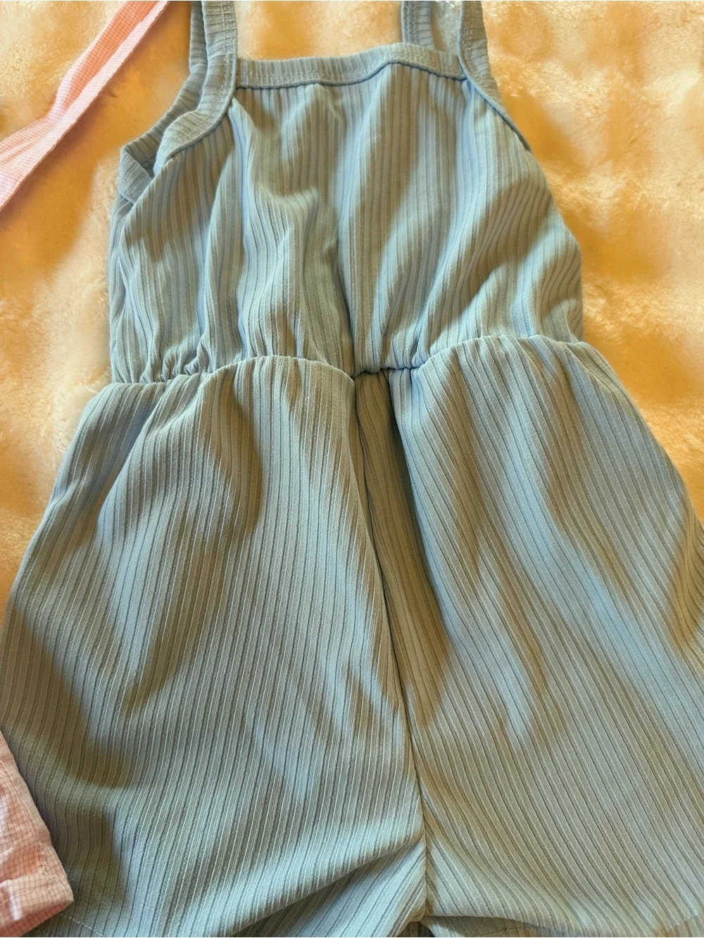 Pink Old Navy Girls' Shirt Dress and Blue Romper Set